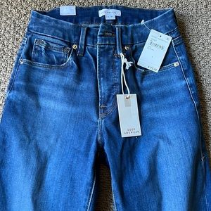 Good American “good legs flare” size 4 Brand New